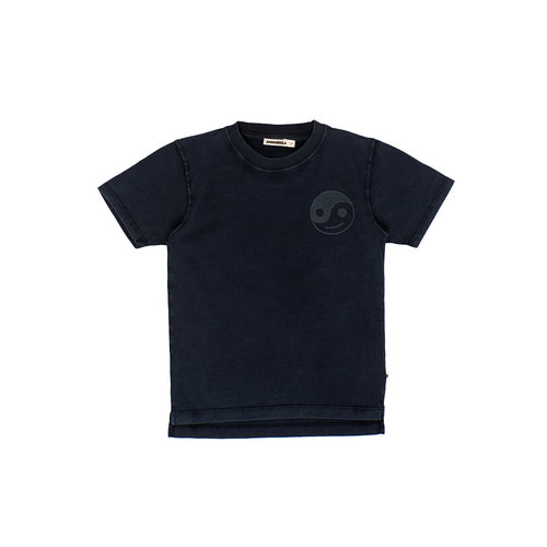 Ammehoela Ammehoela | Zoes.53 | T-shirt Jet Black Smile Ammehoela Ammehoela | Zoes.53 | T-shirt Jet Black Smile