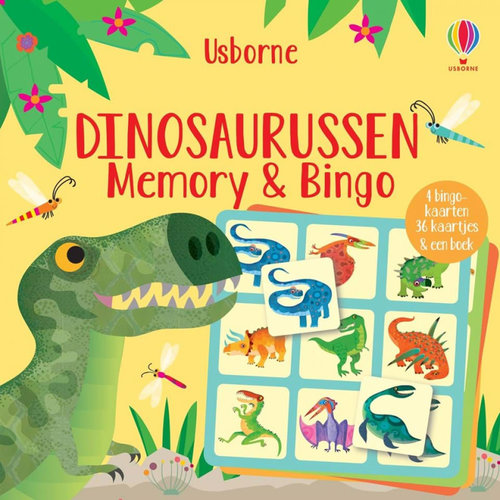 Overig Usborne Memory & Bingo | Dinosaurussen Overig Usborne Memory & Bingo | Dinosaurussen