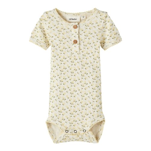 Lil' Atelier Lil' Atelier | Rachello SS slim body | Turtledove Yellow flower Lil' Atelier Lil' Atelier | Rachello SS slim body | Turtledove Yellow flower