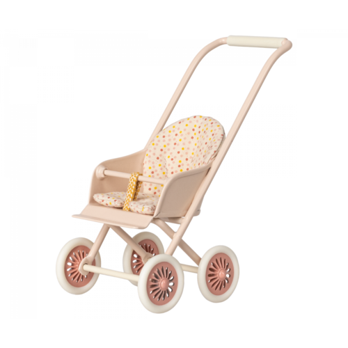 Maileg Maileg | Micro stroller | Powder Maileg Maileg | Micro stroller | Powder