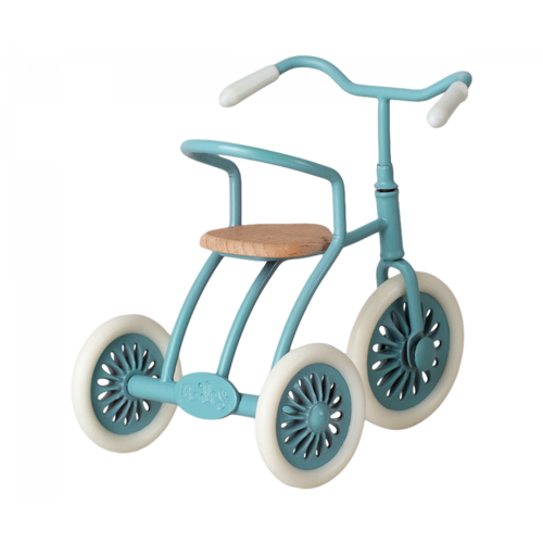 Maileg Maileg | Abri a tricycle | Muis driewieler petrol blue