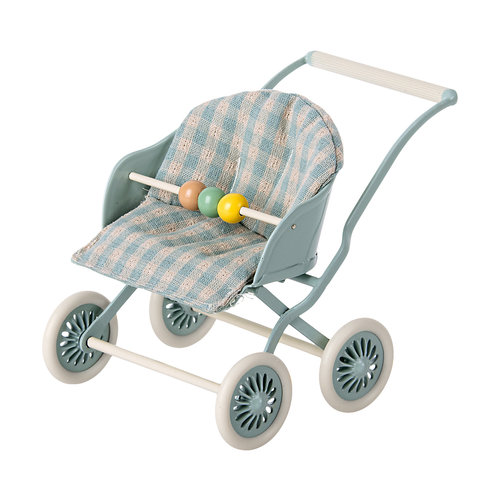 Maileg Maileg | Baby mice stroller | Mint Maileg Maileg | Baby mice stroller | Mint