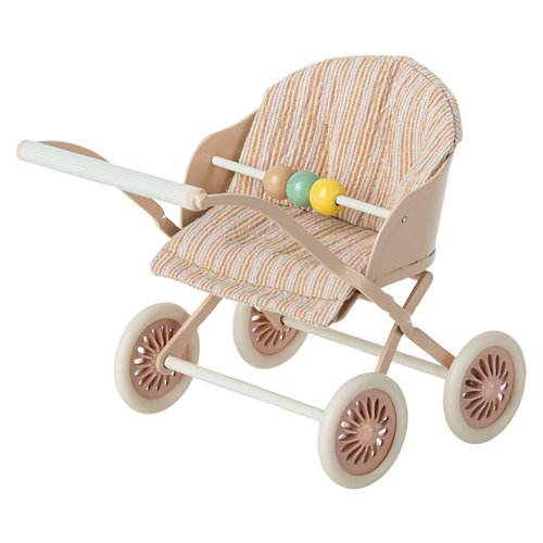 Maileg Maileg | Baby mice stroller | Rose Maileg Maileg | Baby mice stroller | Rose