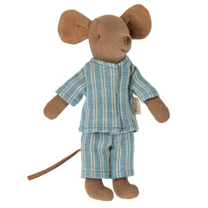 Maileg Maileg | Big brother mouse | Grote broer met pyjama in luciferdoosje