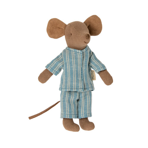 Maileg Maileg | Big brother mouse | Grote broer met pyjama in luciferdoosje