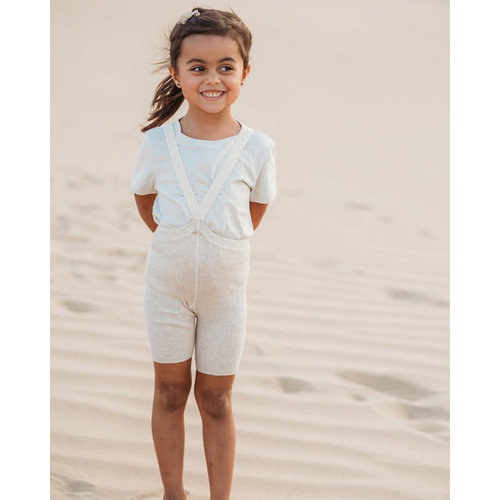 Silly Silas Silly Silas | Shorty maillot met bretels | Cream