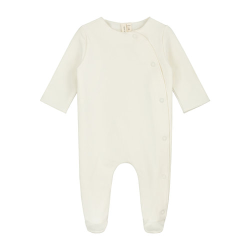 Gray Label Gray Label | Newborn Suit with Snaps | Cream Gray Label Gray Label | Newborn Suit with Snaps | Cream