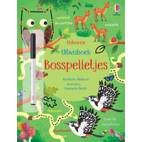 Usborne Uitwisboek | Bosspelletjes