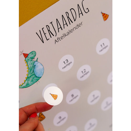 Juulz Juulz | Aftelkalender voor je verjaardag