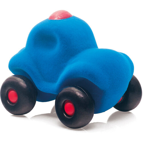 Rubbabu Rubbabu | Kleine politieauto blauw Rubbabu Rubbabu | Kleine politieauto blauw