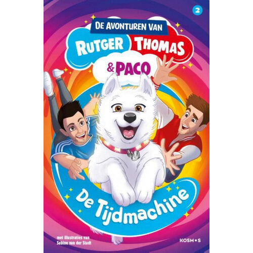Boeken De avonturen van Rutger, Thomas en Paco | De tijdmachine Boeken De avonturen van Rutger, Thomas en Paco | De tijdmachine