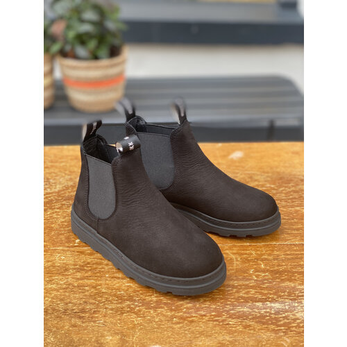 Nubikk Nubikk | Jonah Rai JR | Chelsea boots Black Raven Nubuck