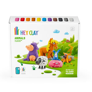 HeyClay HeyClay | klei set Animals | 15 cans