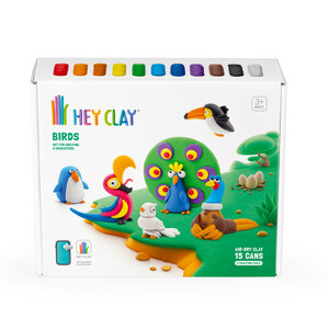 HeyClay HeyClay | klei set Birds | 15 cans