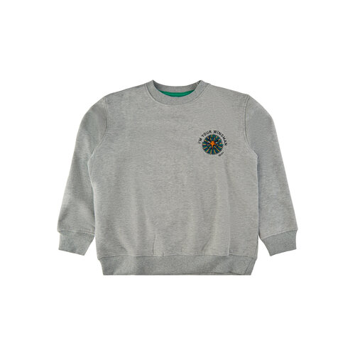 The New The New | Huxley sweater | Light Grey Eagle The New The New | Huxley sweater | Light Grey Eagle