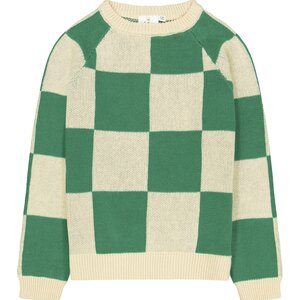 The New The New | Olly knitted sweater | Bosphorus Green Check