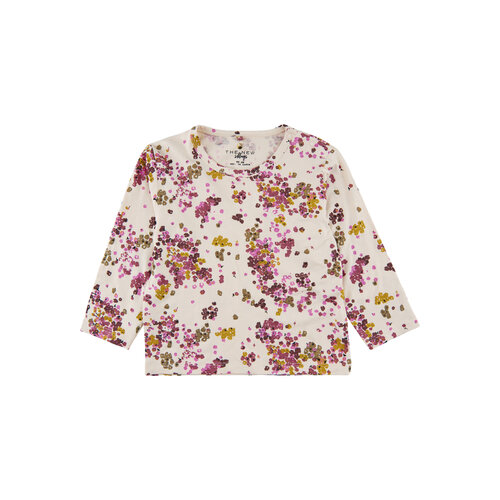 The New The New | Herle longsleeve | White Swan flowers