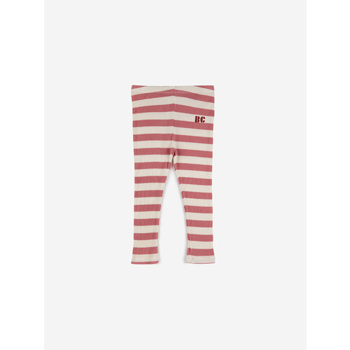 Bobo Choses Bobo Choses | Baby Maroon Stripes leggings | Burgundy Red Bobo Choses Bobo Choses | Baby Maroon Stripes leggings | Burgundy Red