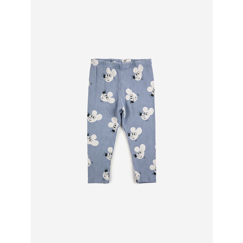 Bobo Choses Bobo Choses | Baby Mouse all over leggings | Blue Bobo Choses Bobo Choses | Baby Mouse all over leggings | Blue