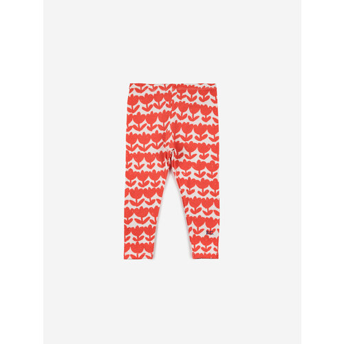 Bobo Choses Bobo Choses | Baby Retro Flowers leggings | White Bobo Choses Bobo Choses | Baby Retro Flowers leggings | White