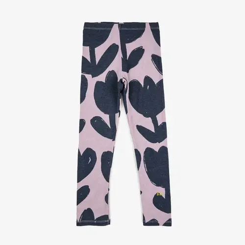 Bobo Choses Bobo Choses | Retro Flowers all over leggings | Lavender Bobo Choses Bobo Choses | Retro Flowers all over leggings | Lavender