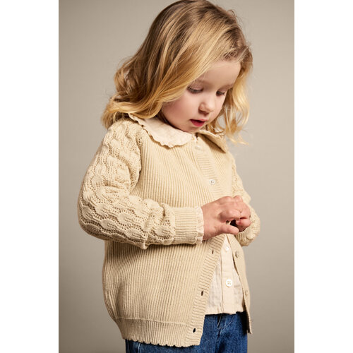 Enfant Enfant | Cardigan Knit | Sandshell