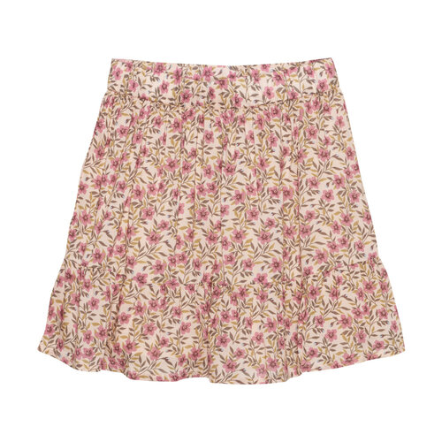 Enfant Enfant | Skirt Flower Woven | Rose Dust Enfant Enfant | Skirt Flower Woven | Rose Dust