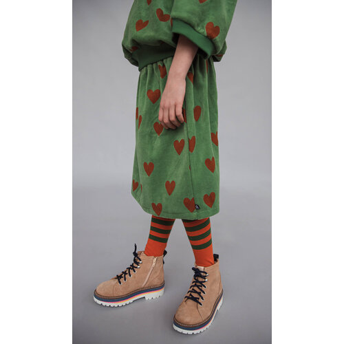 CarlijnQ CarlijnQ | Striped tights | Orange + Green