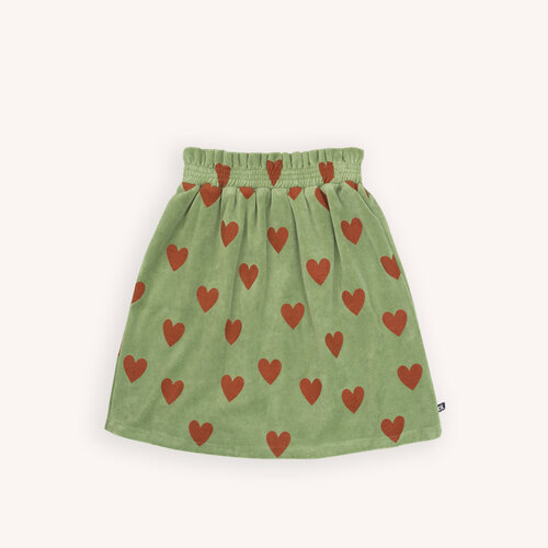 CarlijnQ CarlijnQ | Velvet long skirt | Hearts CarlijnQ CarlijnQ | Velvet long skirt | Hearts