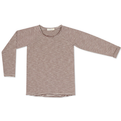 Phil & Phae Phil & Phae | Raglan longsleeve stripes | Burnt Umber Phil & Phae Phil & Phae | Raglan longsleeve stripes | Burnt Umber