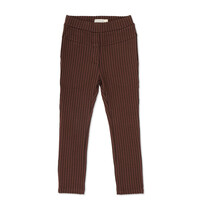 Phil & Phae | Tapered pants stripes | Burnt Umber