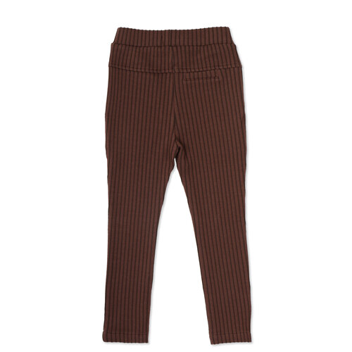 Phil & Phae Phil & Phae | Tapered pants stripes | Burnt Umber