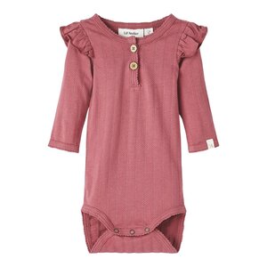 Lil' Atelier Lil' Atelier | Nala slim body LS | Dry Rose