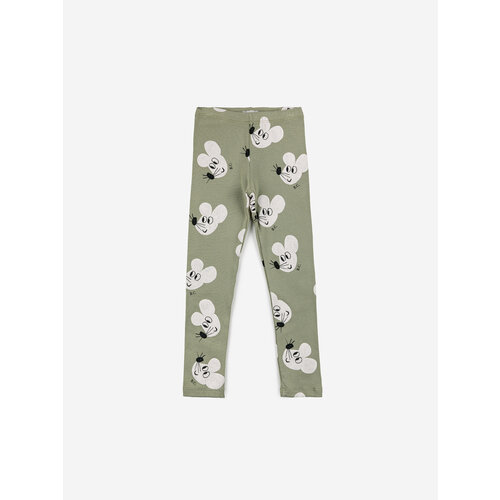 Bobo Choses Bobo Choses | Mouse leggings | Light Green Bobo Choses Bobo Choses | Mouse leggings | Light Green
