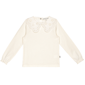 House of Jamie House of Jamie | Crochet Collar Tee | Cream