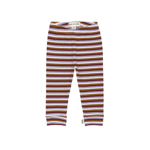 House of Jamie House of Jamie | Rib Leggings | Colorful Stripes House of Jamie House of Jamie | Rib Leggings | Colorful Stripes