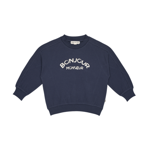 House of Jamie House of Jamie | Sweatshirt Bonjour Monsieur House of Jamie House of Jamie | Sweatshirt Bonjour Monsieur