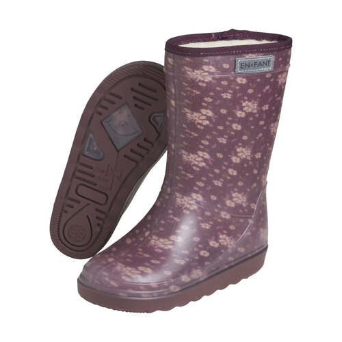 Enfant Enfant | 4718 Thermo Boots Print | Laarzen Fig Flowers