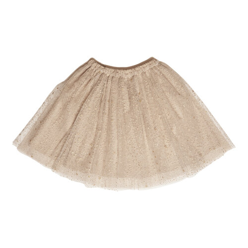 Huttelihut Huttelihut | Tulle gold skirt