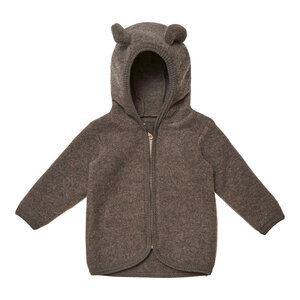 Huttelihut Huttelihut | Jacket Ears soft wool | Cocoa Brown