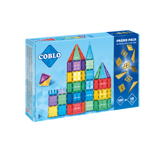 Coblo Coblo | Limited Edition | Classic 100 stuks + 10 gouden tiles Coblo Coblo | Limited Edition | Classic 100 stuks + 10 gouden tiles