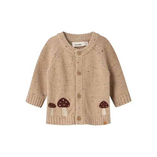 Lil' Atelier Lil' Atelier | Gal knit cardigan | Warm Sand Mushrooms Lil' Atelier Lil' Atelier | Gal knit cardigan | Warm Sand Mushrooms