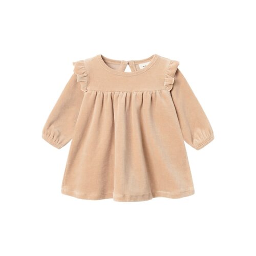 Lil' Atelier Lil' Atelier | Rimia loose sweat dress | Nougat Lil' Atelier Lil' Atelier | Rimia loose sweat dress | Nougat
