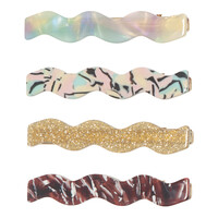 Mimi & Lula | Wavy acetate clips