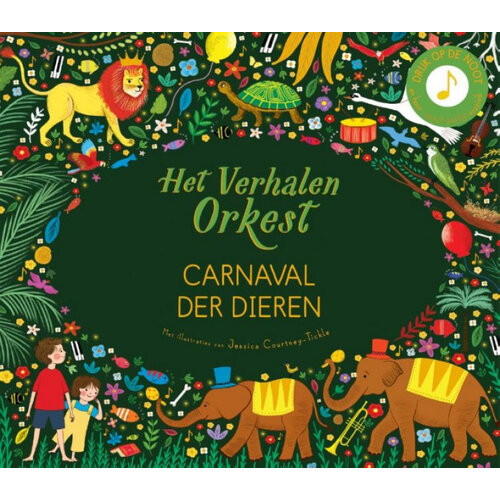 Boeken Het Verhalen Orkest | Carnaval Der Dieren | Prentenboek met muziek