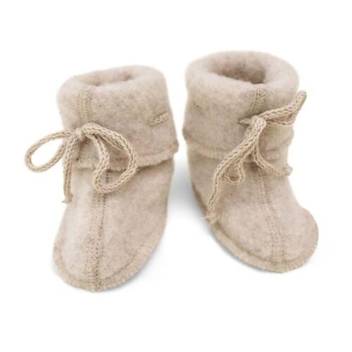 Engel Natur Engel Natur | Baby booties | Slofjes wol | Sand melange