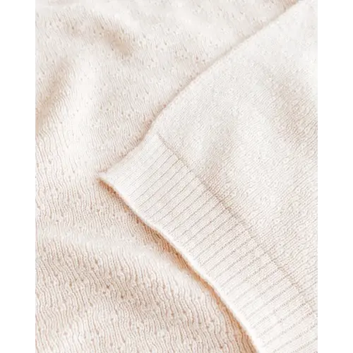 Hvid Hvid | Blanket Dora | Cream 70 x 100
