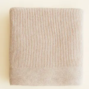 Hvid Hvid | Blanket Gaston | Soft Beige 100 x 140