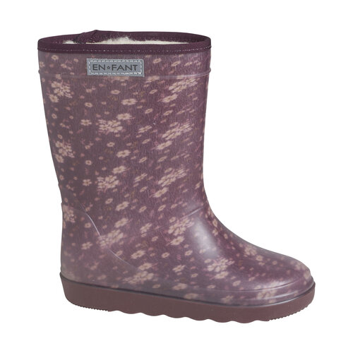 Enfant Enfant | 4718 Thermo Boots Print | Laarzen Fig Flowers