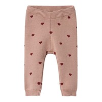 Lil' Atelier | Saran baby knit pants | Hearts